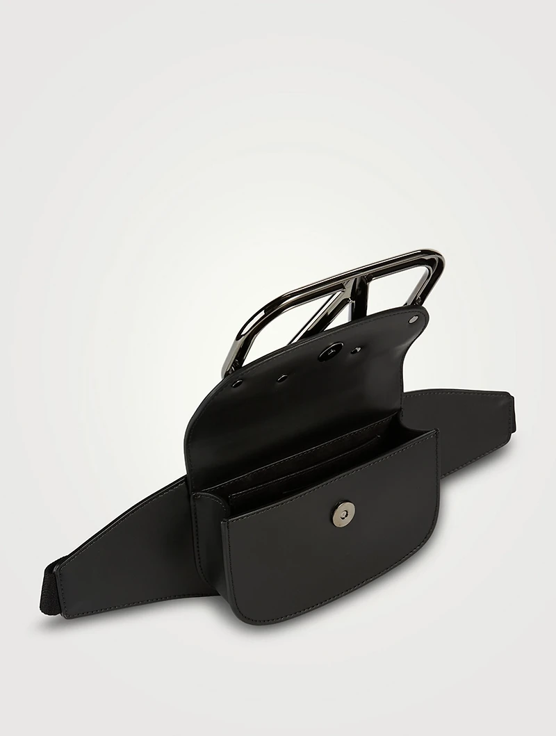 Supervee Leather Belt Bag
