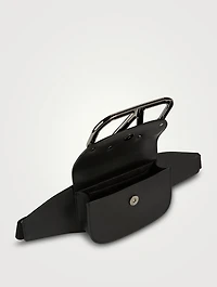 Supervee Leather Belt Bag