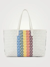 I Am A Plastic Bag Motif Recycled Canvas Tote