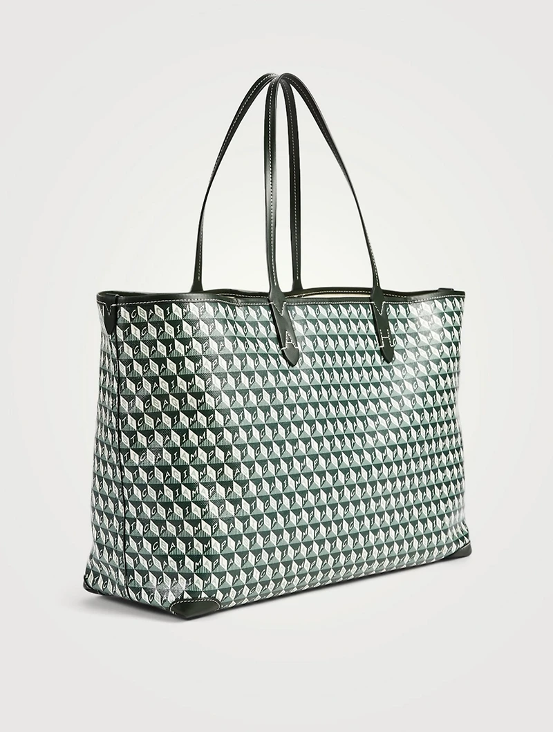 Large I Am A Plastic Bag Tote Bag