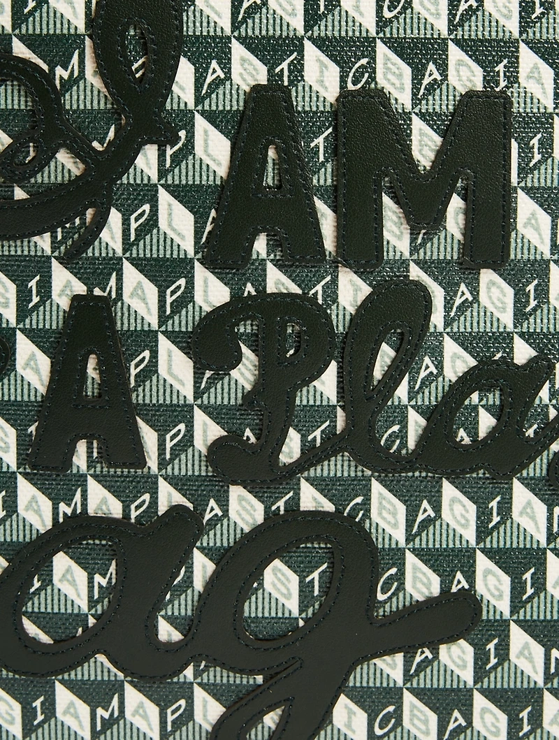 Large I Am A Plastic Bag Tote Bag