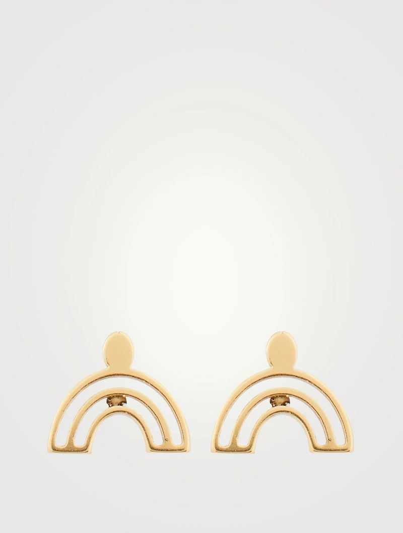 Nairobi Gold Stud Earrings