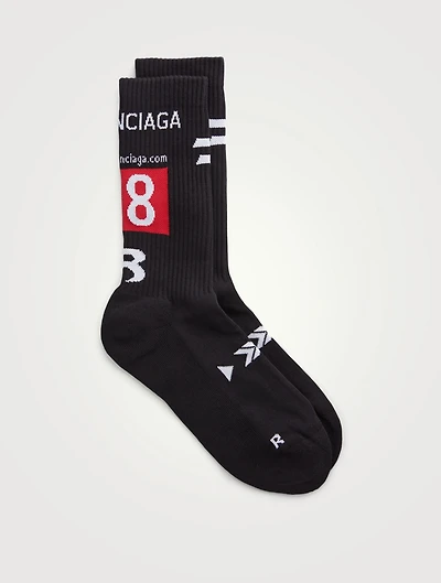 Gamer Logo Tennis Socks