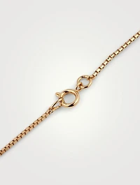 Happy Rebel 18K Gold-Plated Brass Necklace With Happy Face Pearl
