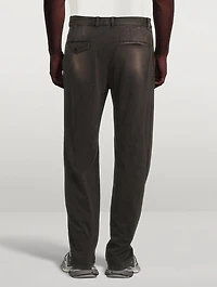 Worn-Out Slim-Fit Pants
