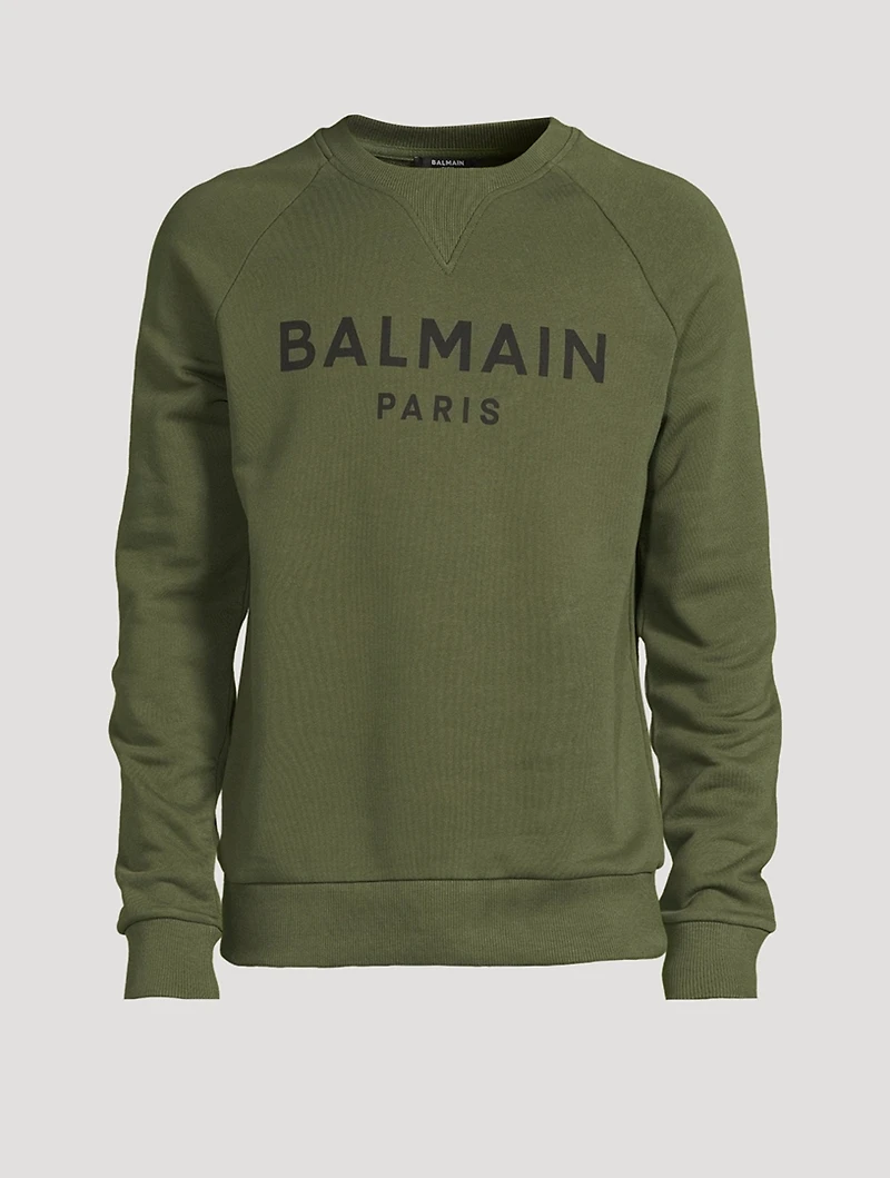 Cotton Logo Sweatshirt