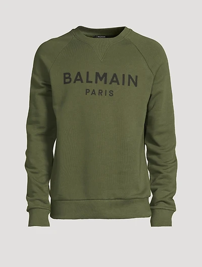 Cotton Logo Sweatshirt