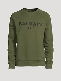 Cotton Logo Sweatshirt