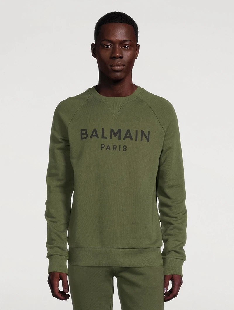 Cotton Logo Sweatshirt