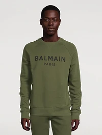 Cotton Logo Sweatshirt