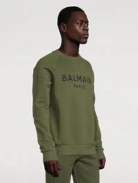 Cotton Logo Sweatshirt