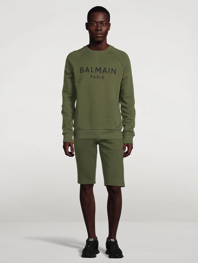 Cotton Logo Sweatshirt