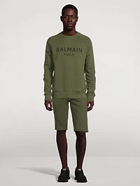 Cotton Logo Sweatshirt