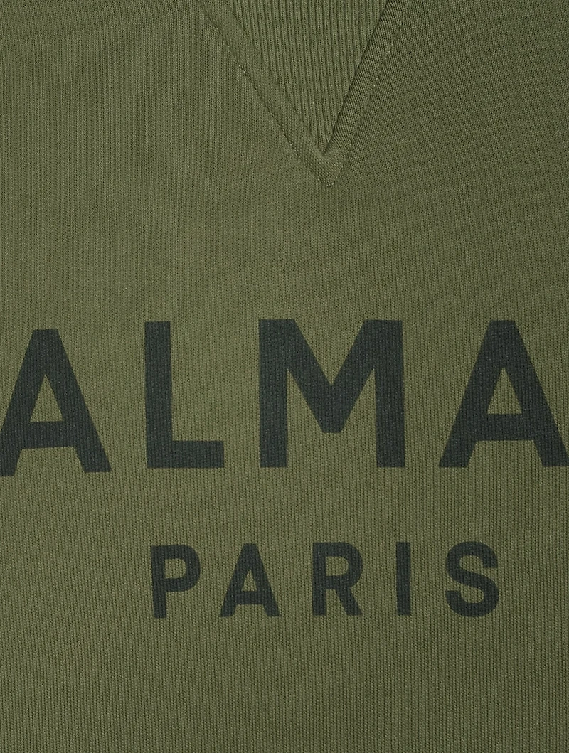 Cotton Logo Sweatshirt