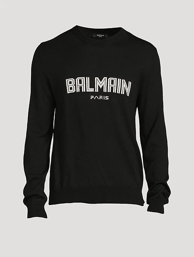 Wool Logo Sweater