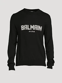Wool Logo Sweater