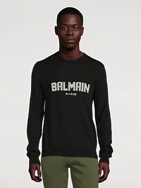 Wool Logo Sweater