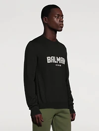 Wool Logo Sweater