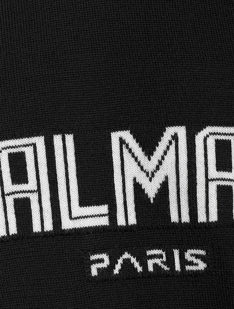Wool Logo Sweater