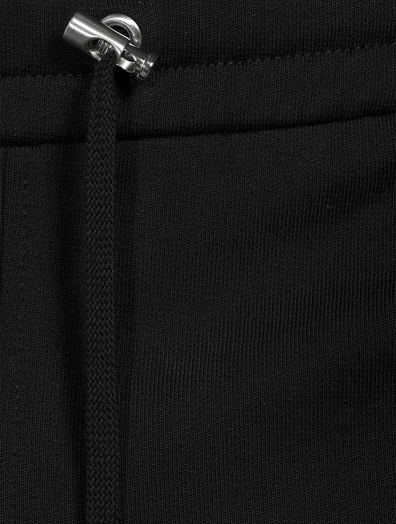 Cotton Sweatpants With Embossed Logo