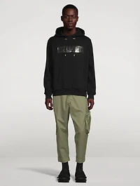 Cotton Wide-Leg Cargo Pants
