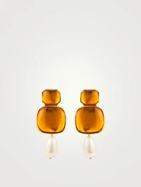 Baroque Clip-On Earrings