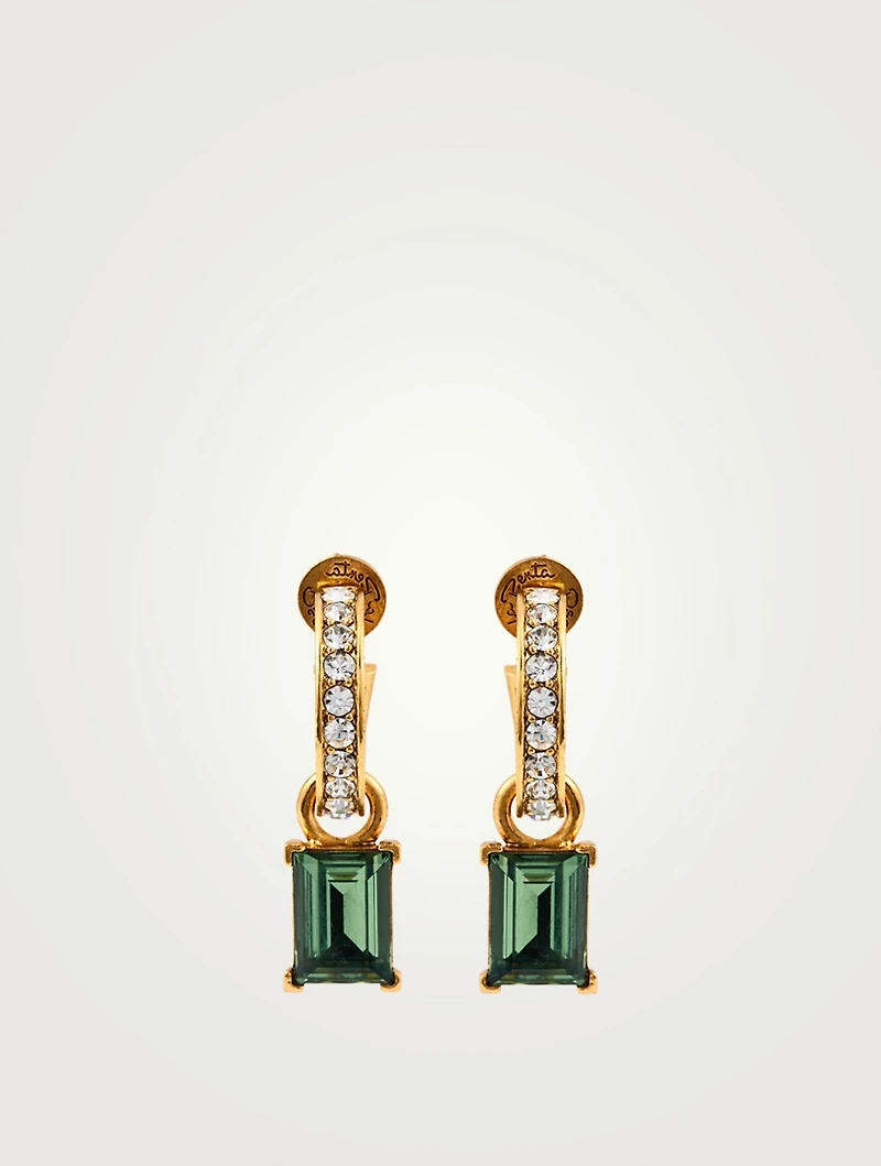 Stone Ring Earrings