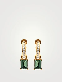 Stone Ring Earrings