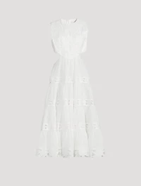 Cassia Linen Yoke Dress