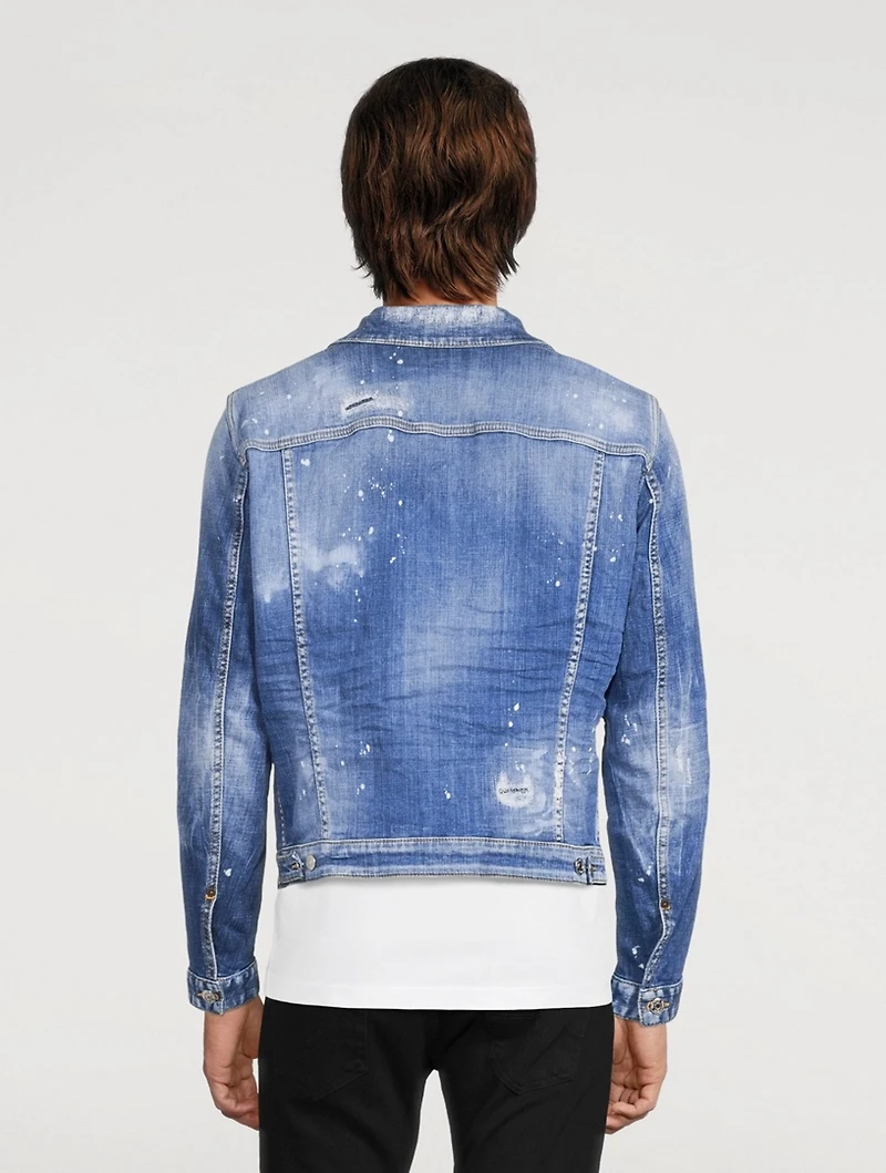 Dan Distressed Denim Jacket