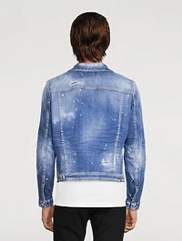 Dan Distressed Denim Jacket