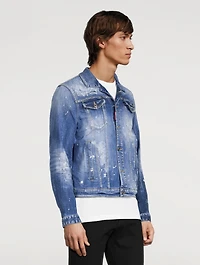 Dan Distressed Denim Jacket