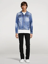 Dan Distressed Denim Jacket