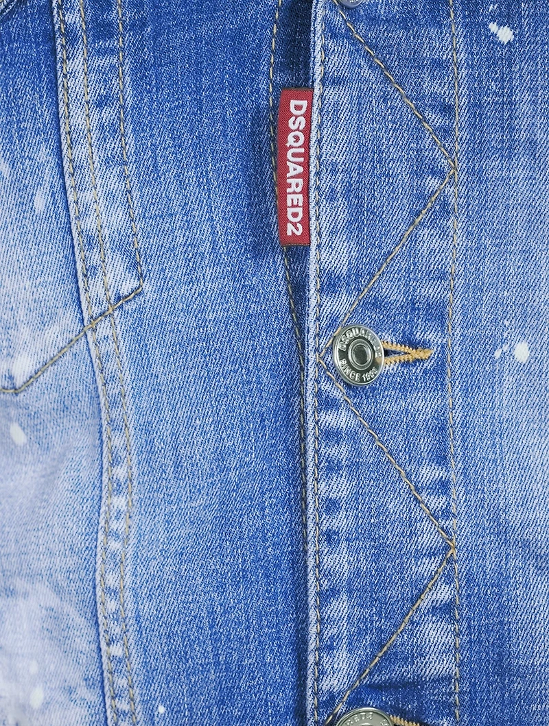 Dan Distressed Denim Jacket