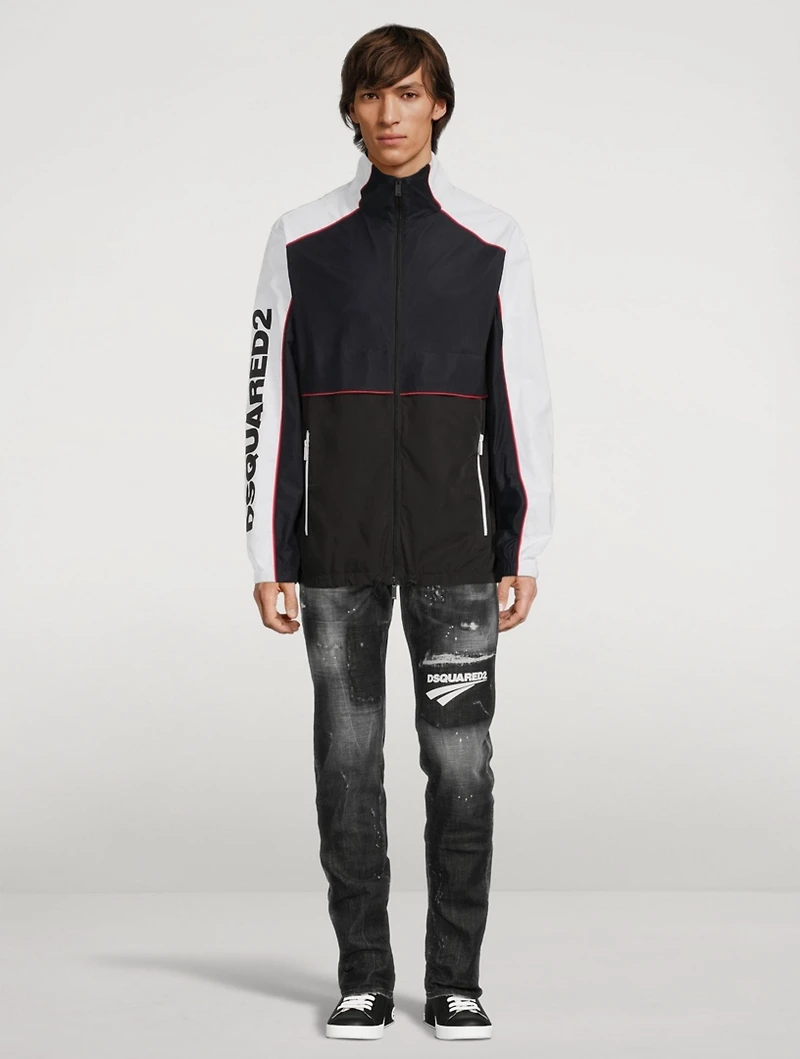 Combo Moto Bomber Jacket