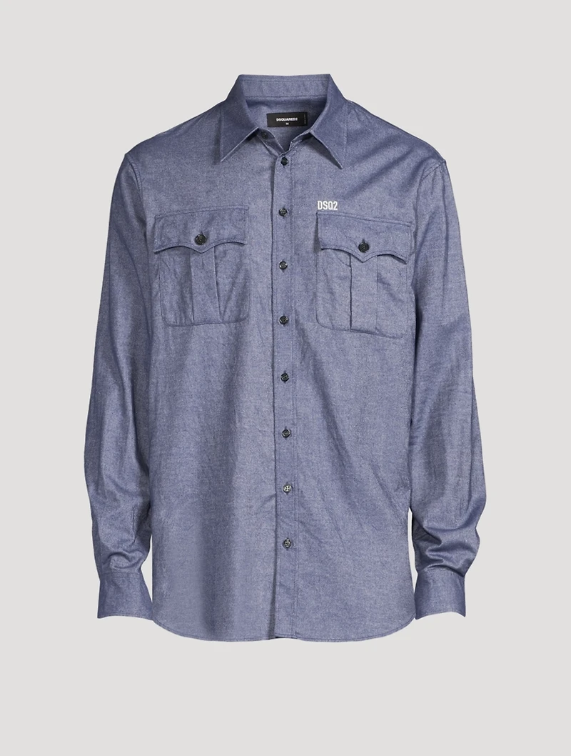 Military Cotton Shirt