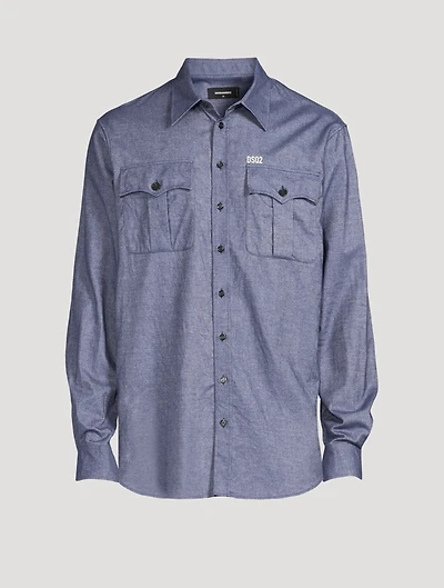 Military Cotton Shirt