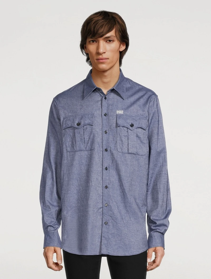 Military Cotton Shirt