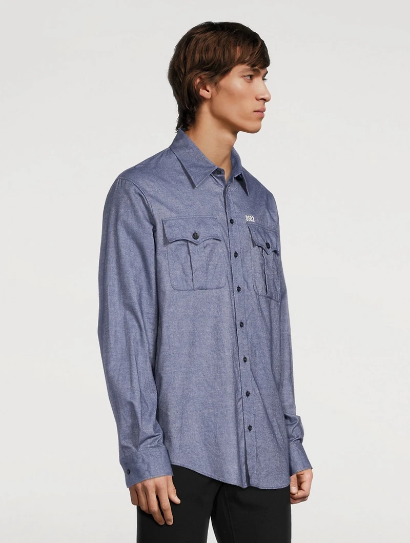 Military Cotton Shirt