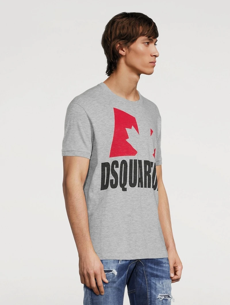Leaf Cotton-Blend T-Shirt