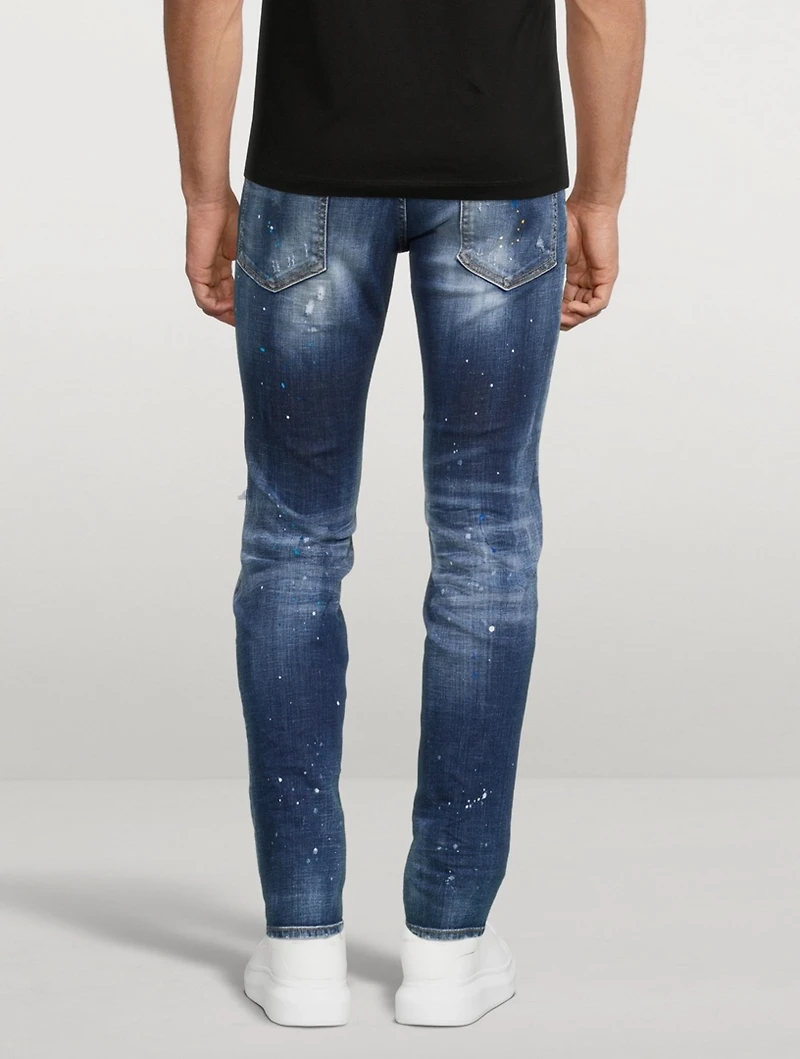 Cool Guy Distressed Skinny Jeans