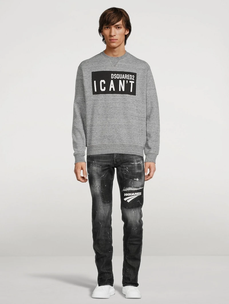 Cool Guy Skinny Jeans With Patch