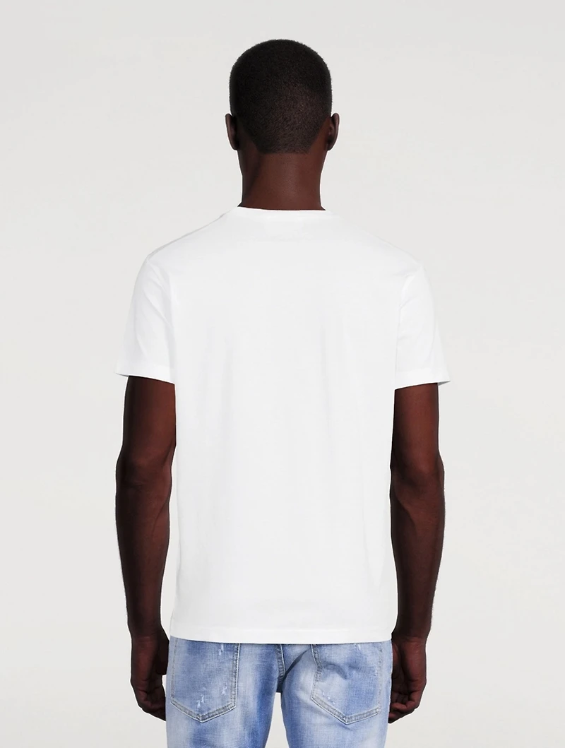 Icon Tape Cotton T-Shirt
