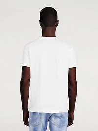 Icon Tape Cotton T-Shirt