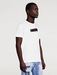 Icon Tape Cotton T-Shirt