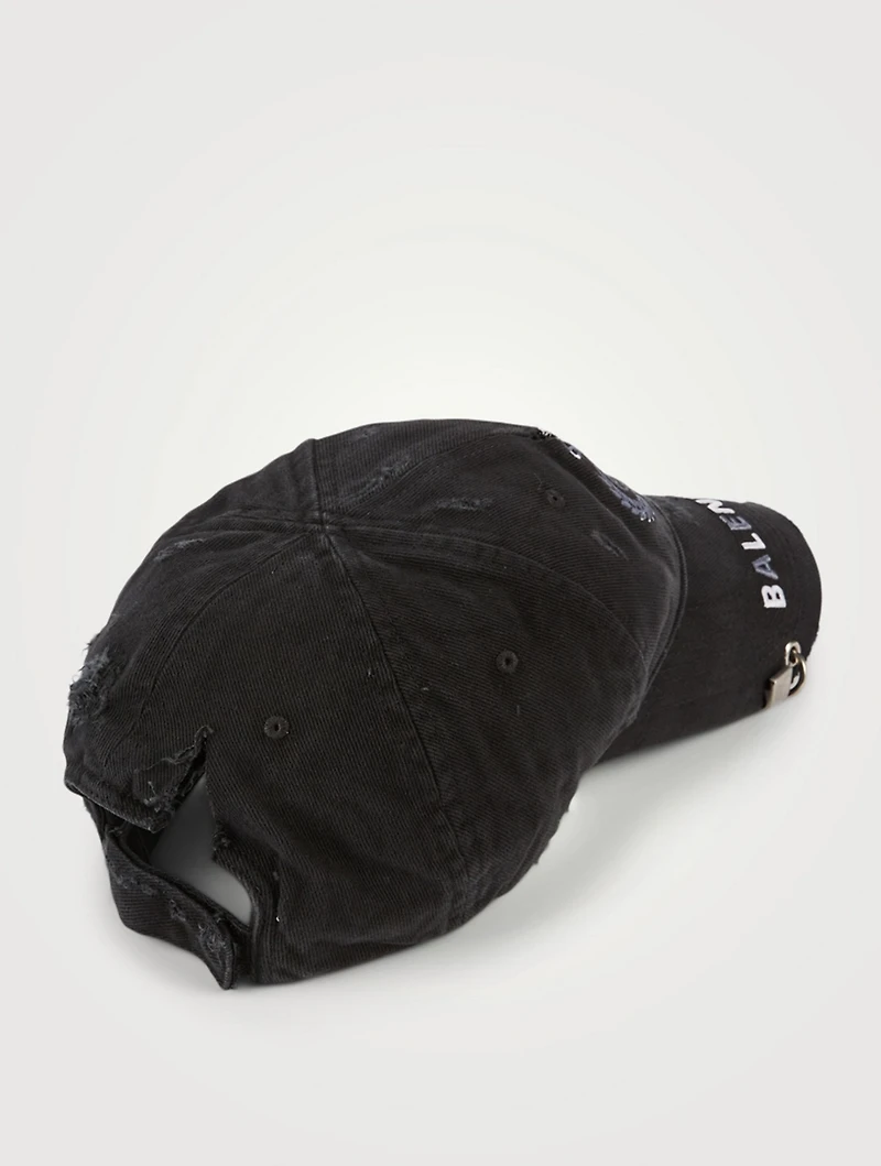 BB Laurel Destroyed Piercing Baseball Cap