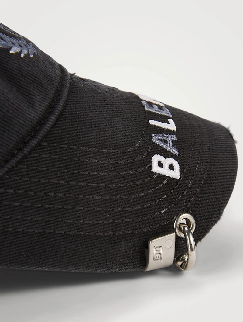 BB Laurel Destroyed Piercing Baseball Cap