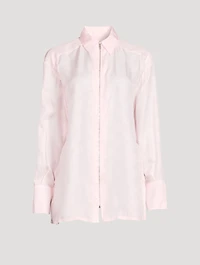 4G Jacquard Zip Shirt