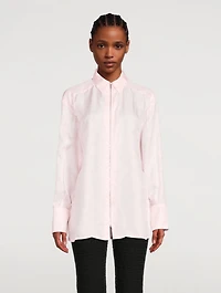 4G Jacquard Zip Shirt