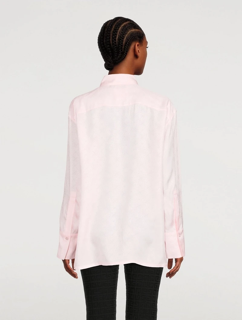 4G Jacquard Zip Shirt